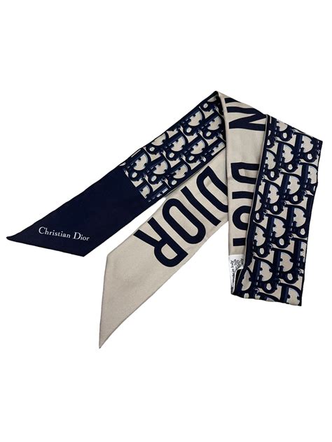 dior tarot twilly|Dior oblique silk scarf.